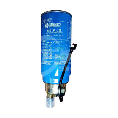 Elemento filtro del carburante 612600081335A VG1540080311 WEICHAI Motor Loader
