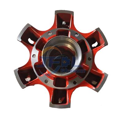 Gruppo sospensione anteriore 1B249502A0010 per camion Foton Auman ETX GTL, mozzo a sei ragni 0332886060 604202158 0332876470, ragno ruota 24